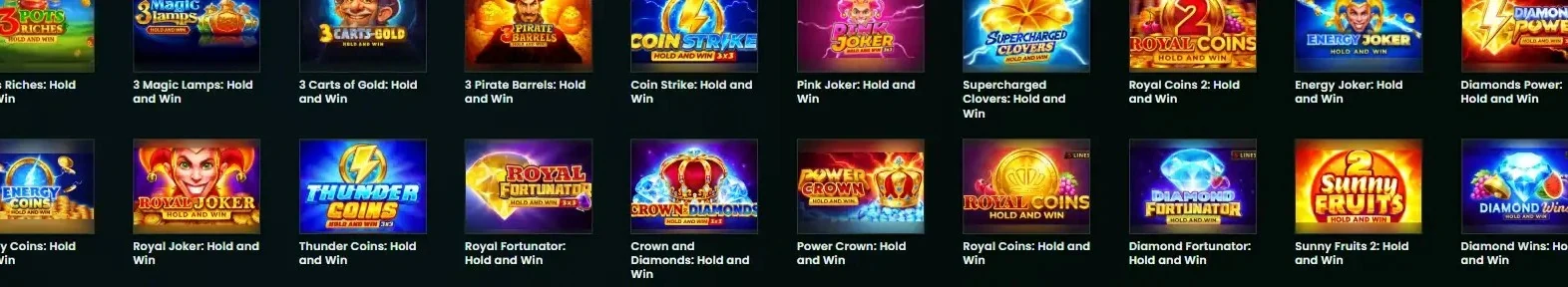 Keyzino Casino : machines à sous Hold and Win