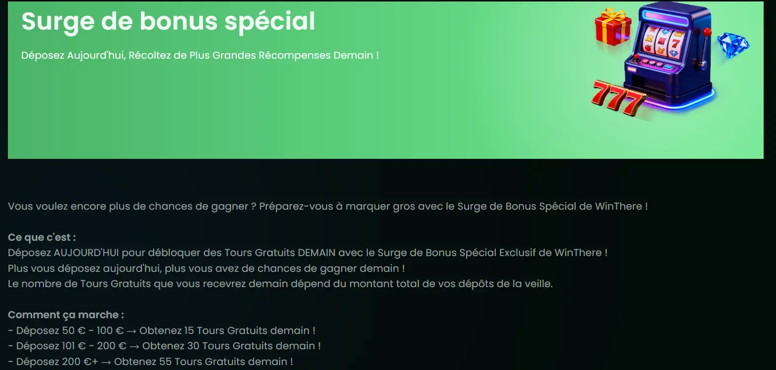 keyzino casino surge de bonus spécial